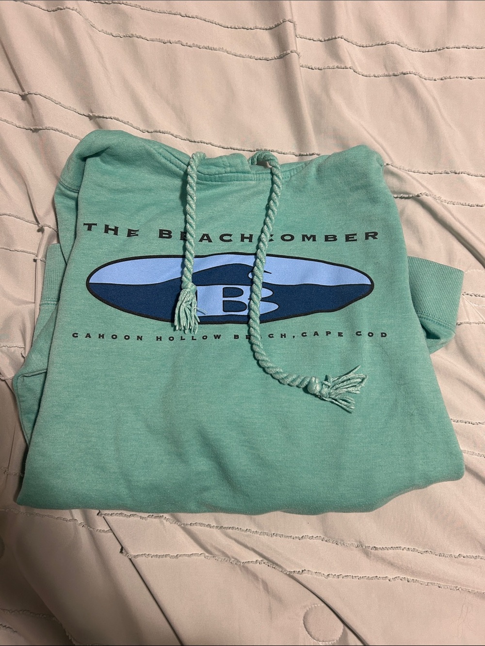 The Beachcomber Mint Green Pullover Hoodie